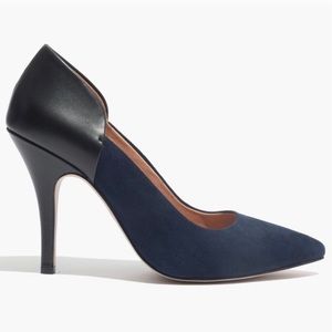 Madewell Two-Piece Pump in Night Vision